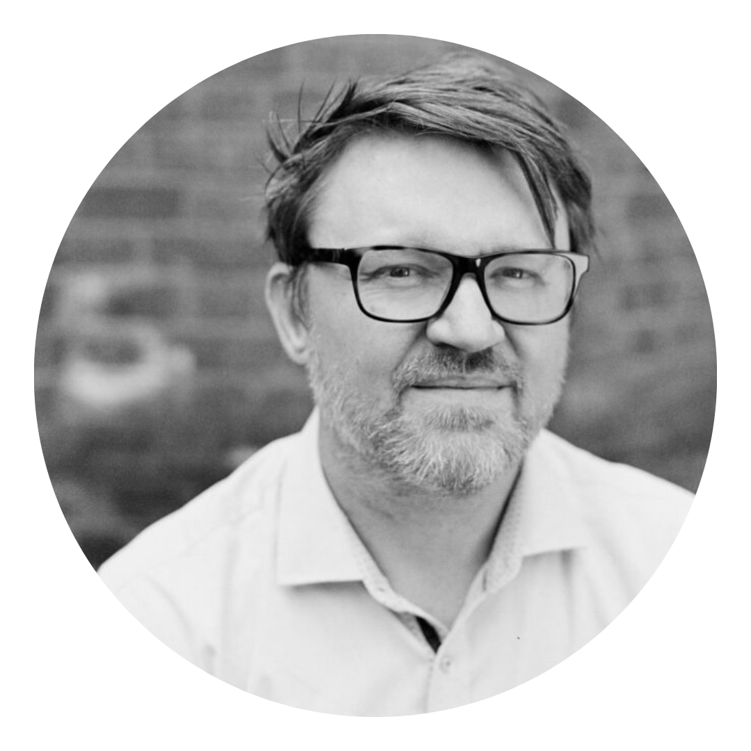 Dr. Andy Root Dr. Andy Root headshot in black and white