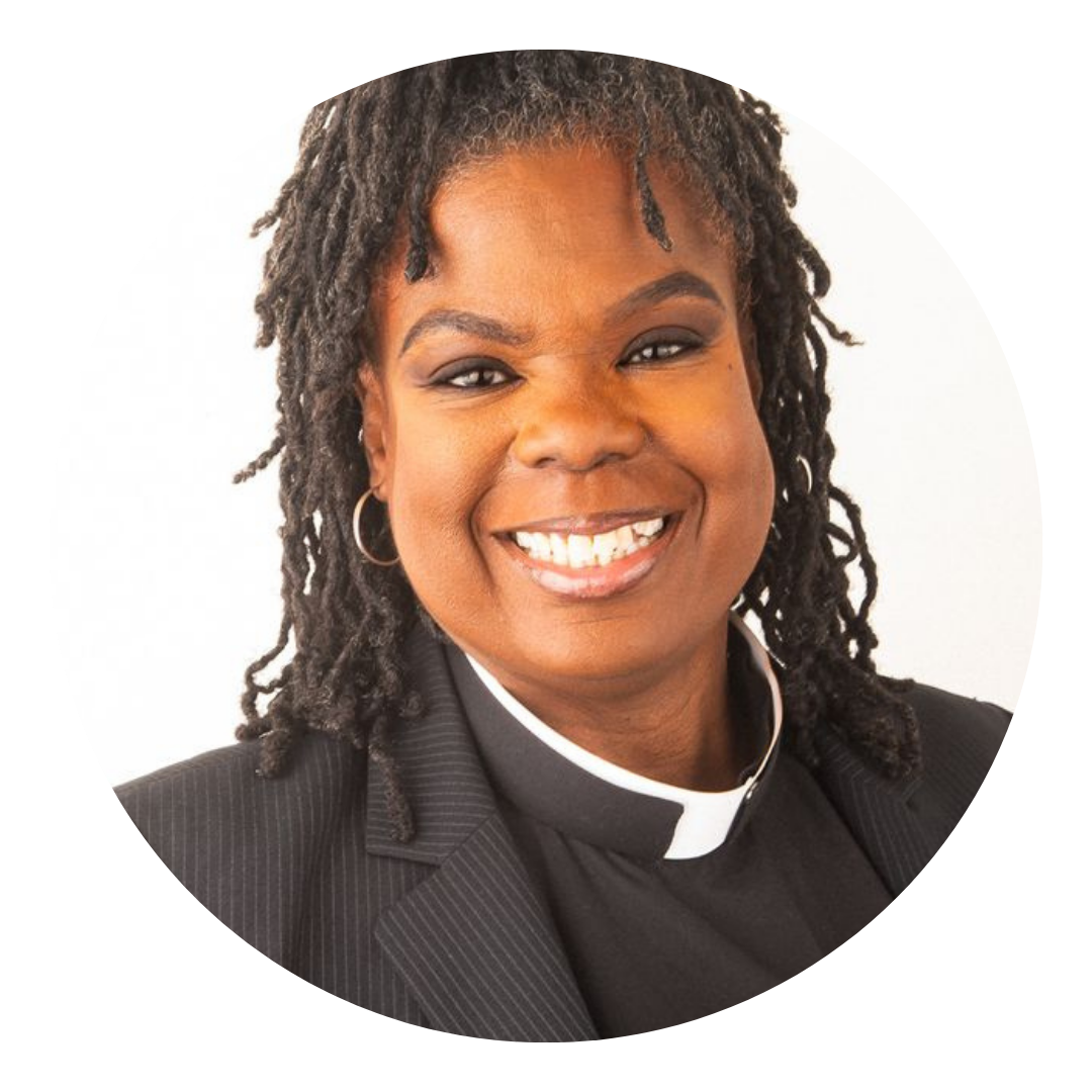 Secretary CeCee Mills on white background